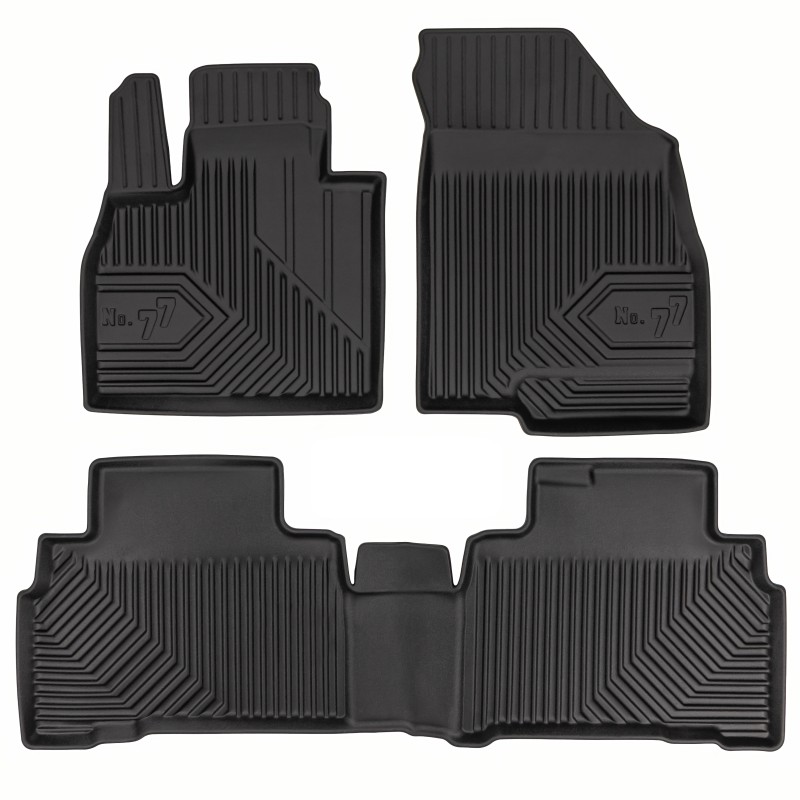 Tappetini compatibili con Chery Tiggo 8 II dal 2024 in poi, su misura in Gomma TPE